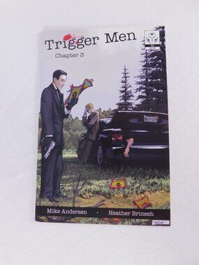 Trigger Men TriptychBooks Comic Book Chapter 3 Single Issue Black & White